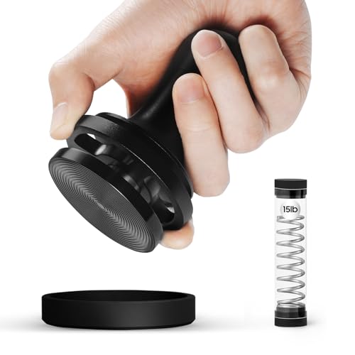58.5mm Calibrated Espresso Tamper with 30lbs Click Sound Feedback