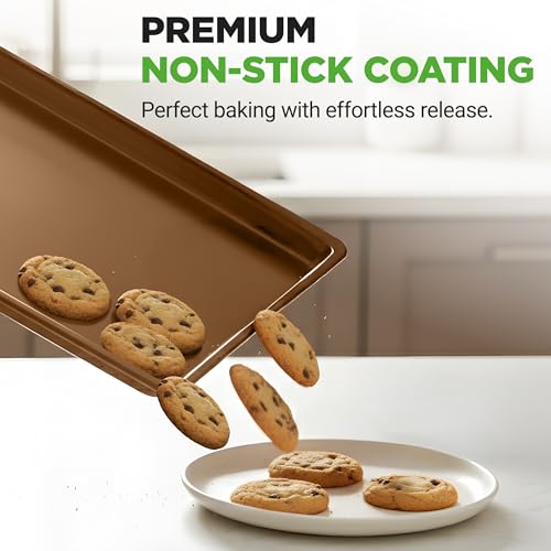 3 Piece Nonstick Baking Pans Set