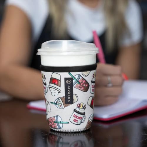 JavaSok Iced Coffee & Cold Soda Insulated Neoprene Cup Sleeve
