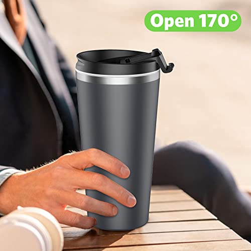 Insulated Coffee Mug with Ceramic Coating