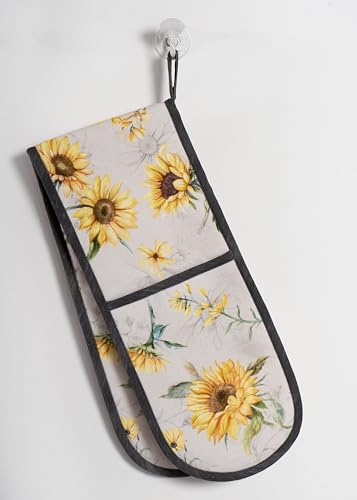 Double Oven Mitts 100% Cotton Double Oven Glove