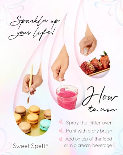 Pearl Edible Glitter for Drinks
