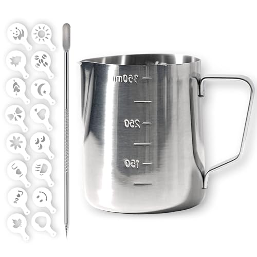 Milk Frothing Pitcher Steaming Pitchers Stainless Steel Milk