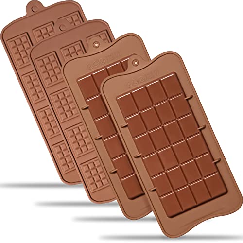 Silicone Break Apart Chocolate Molds (4 Count)