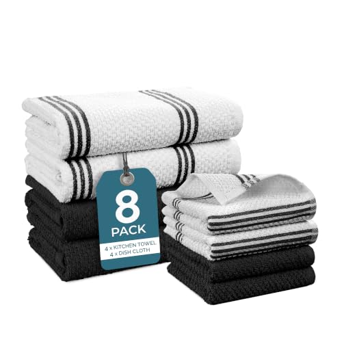 Kitchen Towel Set 8 Pc (8 Count)