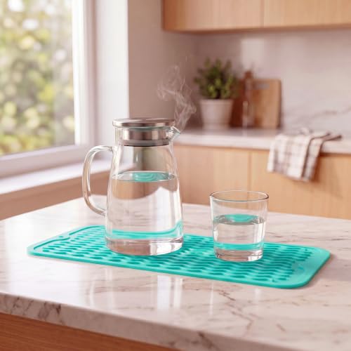 Silicone Dish Drying Mat for Multiple Usage