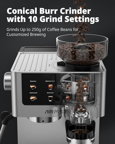Espresso Machines with Burr Grinder