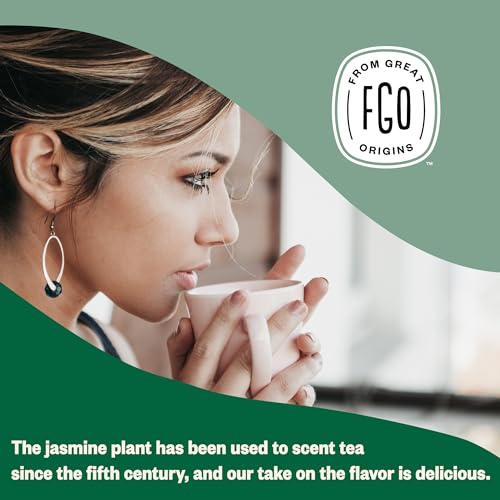 Organic Jasmine Pearl Green Tea (4 Ounce)