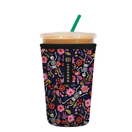 JavaSok Iced Coffee & Cold Soda Insulated Neoprene Cup Sleeve