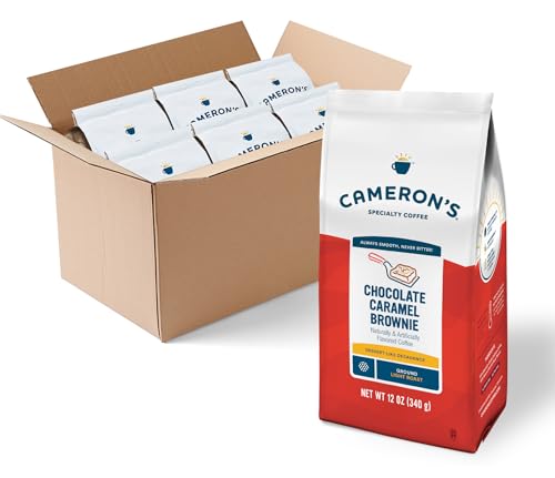 Chocolate Caramel Brownie Flavored Ground Coffee (72 Ounce)