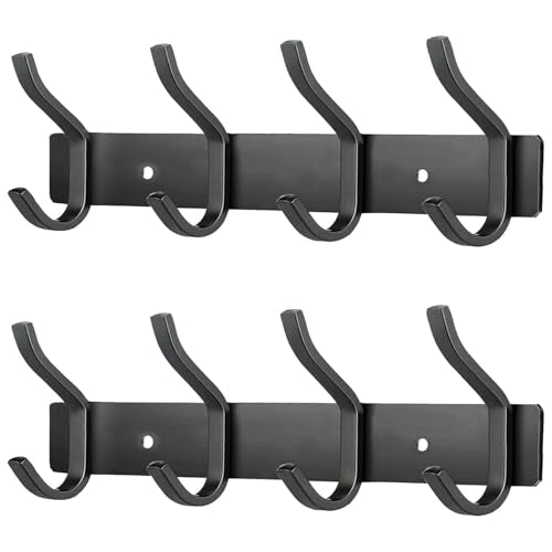 2 Pack Coat Rack Wall Mount (2 Count)
