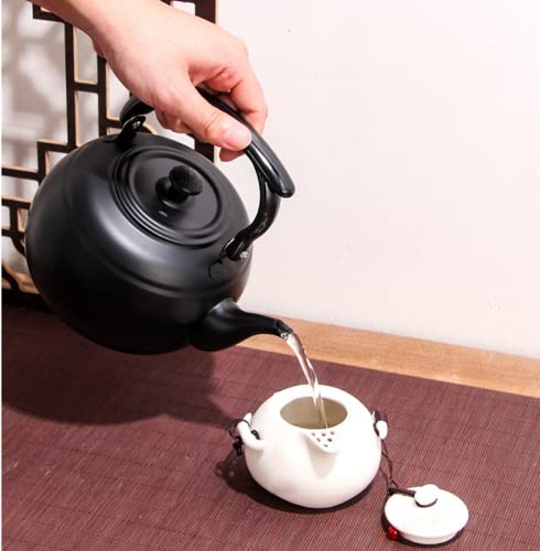 50 oz 1500ml Stainless Steel Steeping Teapot with Infuser for Loose Leaf Tea