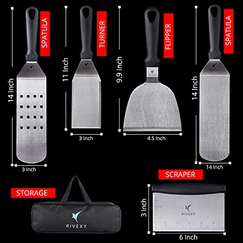 5 PCS Premium Griddle Accessories Kit (6 Count)