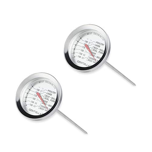 2 Pieces Meat Thermometer for Roaster Oven (2 Count)
