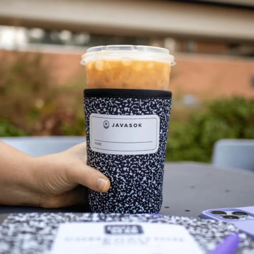 JavaSok Iced Coffee & Cold Soda Insulated Neoprene Cup Sleeve