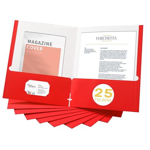 File folders with Pockets (25 Count)