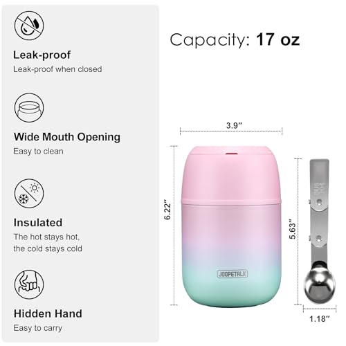 17 oz Insulated Lunch Containers Hot Food Jar