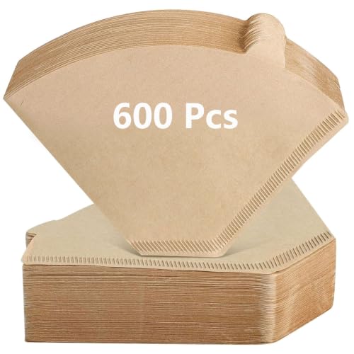 600Pcs #4 Cone Coffee Filters 8 (600 Count)