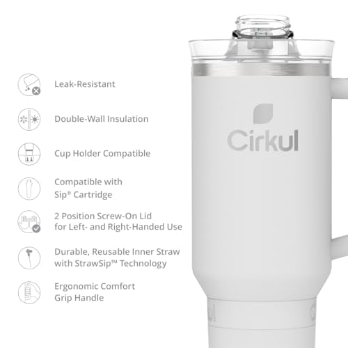 40oz. Fog Stainless Steel Tumbler with Handle