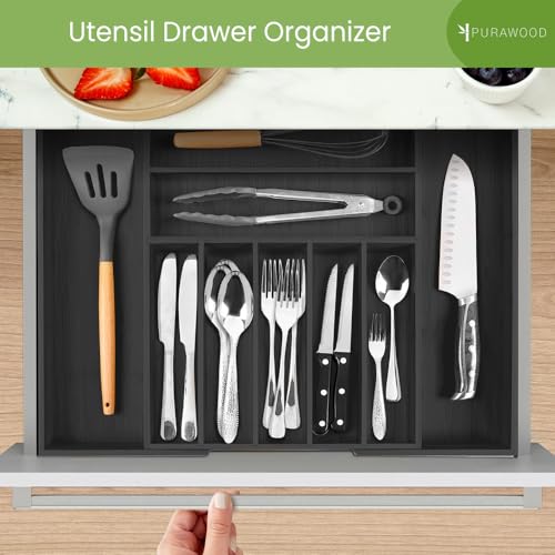 Bamboo Drawer Organizer