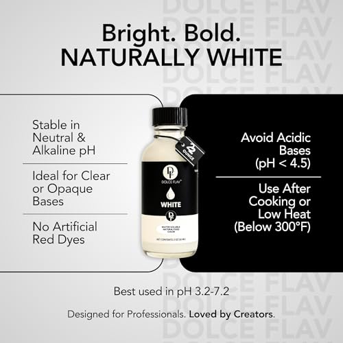 Natural White Liquid Food Coloring