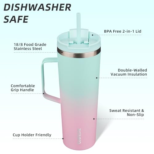 30oz Insulated Tumbler with Handle