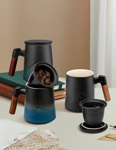 Tea Cup with Infuser and Lid (15.2 Count)