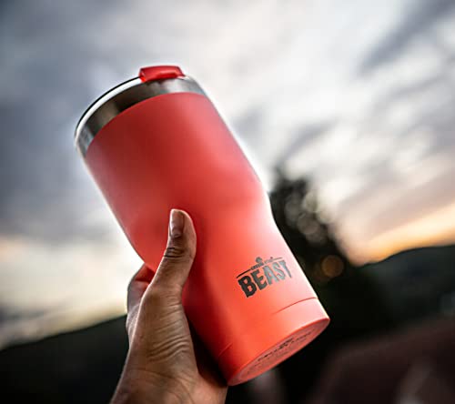 Beast 40 oz Tumbler Stainless Steel Vacuum Insulated Coffee Ice Cup Double Wall Travel Flask