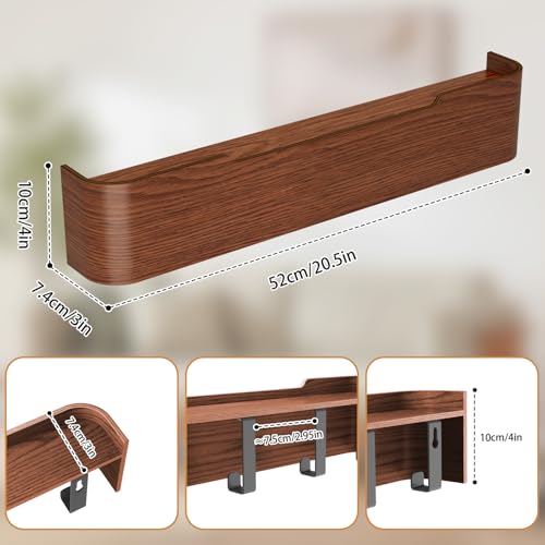 Wall Mounted Coat Rack with Shelf