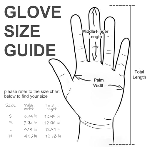 BBQ Gloves for Food Contact Grilling Gloves White (2 Count)