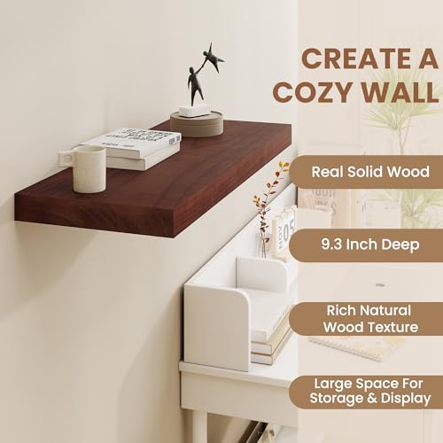 9 Inch Deep Floating Shelves (2 Count)