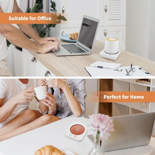 Coffee Warmer & Mug Warmer for Home Office Home Desk with 4H Auto Shut Off