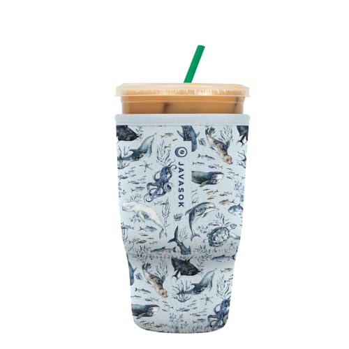 JavaSok Iced Coffee & Cold Soda Insulated Neoprene Cup Sleeve