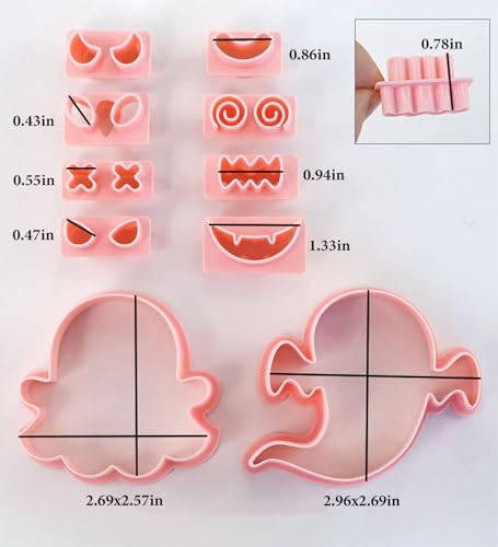10Pcs Halloween Cookie Cutters (10 Count)