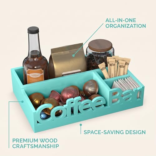 Coffee Bar Organizer Countertop
