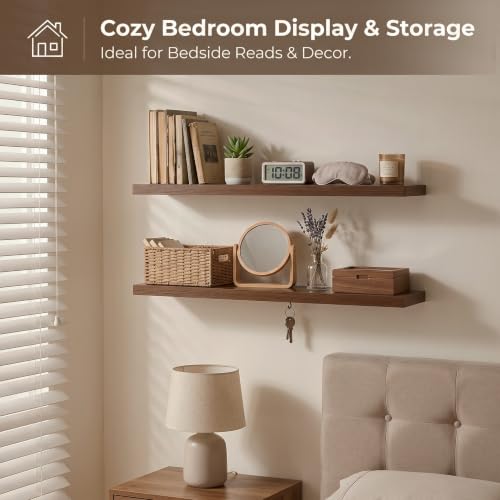 Floating Wall Shelves (2 Count)