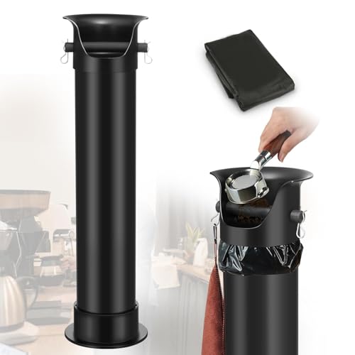 Espresso Coffee Knock Box with Garbage Bags