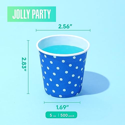 500 Pack 5oz Paper Cups (500 Count)