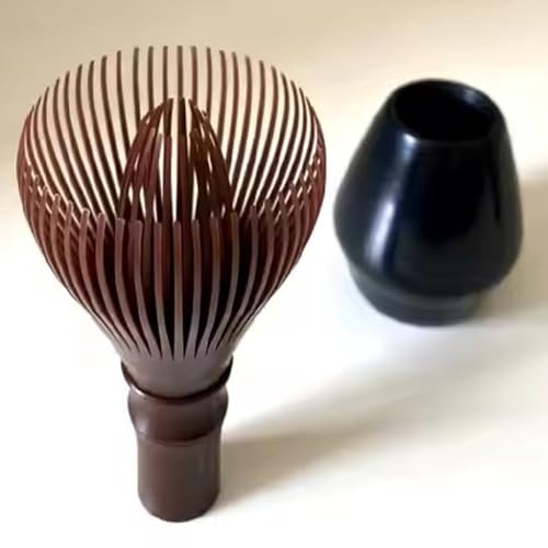 Traditional Matcha Whisk Reusable Resin Matcha Whisk Chasen Dishwasher Safe Matcha Stirrer Matcha Green Tea Powder Preparation Prepare Japanese Matcha Tea