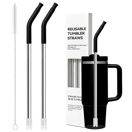 Metal Straw Reusable for Stanley 30 OZ Tumbler