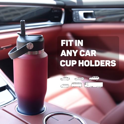 32oz Water Bottle with Powder Coated