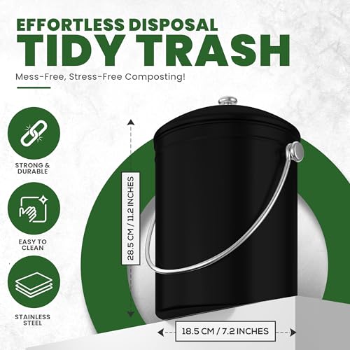 Countertop Compost Bin 1.3 Gallon