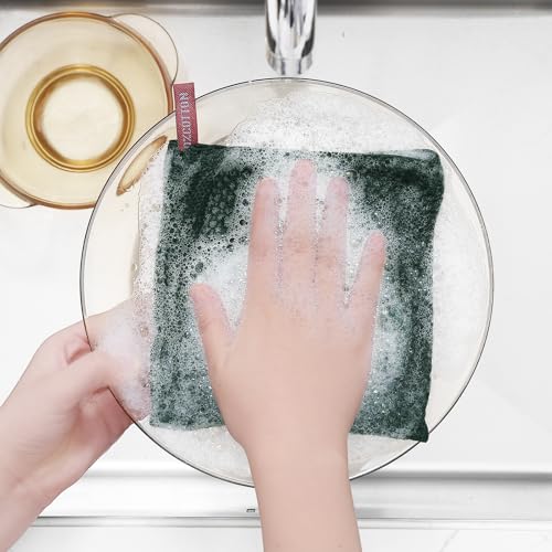 100% Cotton Waffle Weave Kitchen Dish Cloths 8 (8 Count)