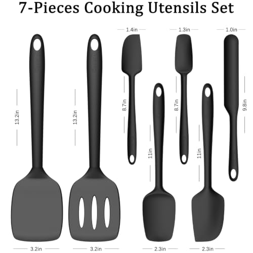 Silicone Spatula Set of 7 (7 Count)