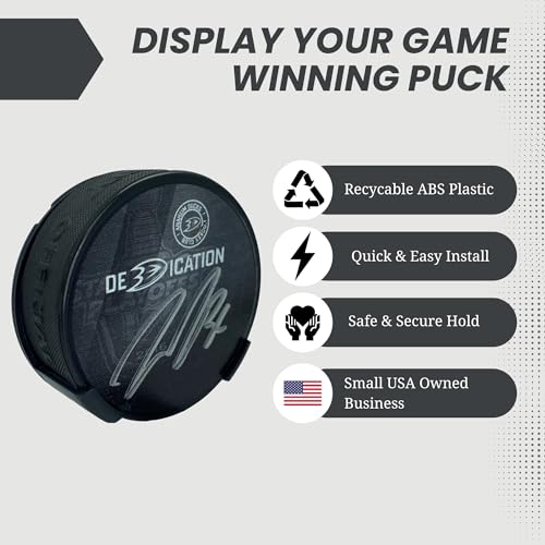 Hockey Puck Display Case Wall Mount