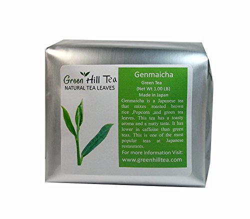 Japanese Genmaicha Popcorn Green Tea premium green tea helps the stomach to digest