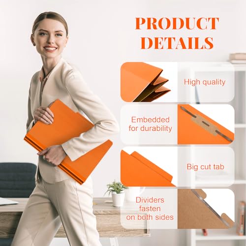 24 Pcs Classification Folder Letter Size