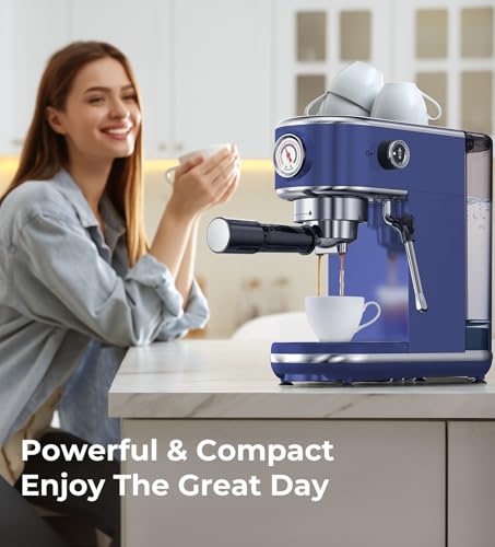 20 Bar Espresso Machine with Milk Frother