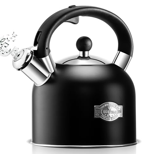 Tea Kettle 3.17QT Stainless Steel Whistling Tea Pot