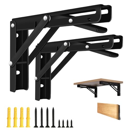 Folding Shelf Brackets (2 Count)